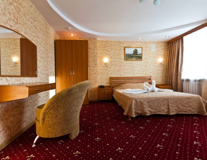 Номер комфорт с 1 двуспальной кроватью (корпус 1) - Санаторий «Волжанка» Сюктерка