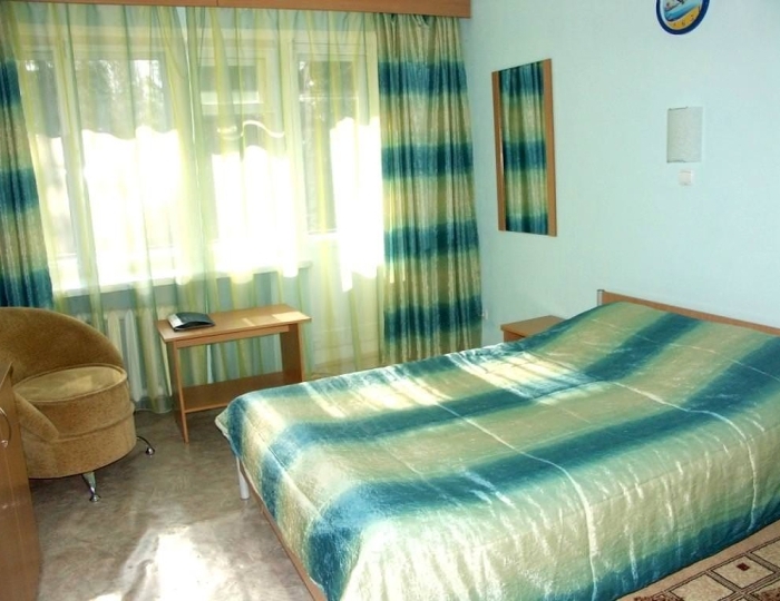 Номер стандарт с 1 двуспальной кроватью (корпус 1) - Санаторий «Волжанка» Сюктерка