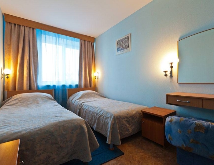 Номер студия с 2 односпальными кроватями - Санаторий «Волжанка» Сюктерка